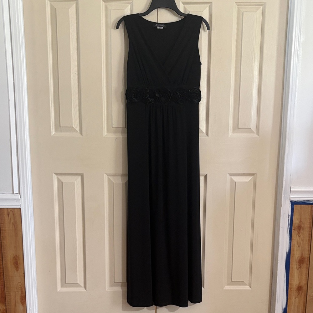 Kupcake Elegant Black Sleeveless Dress (278)